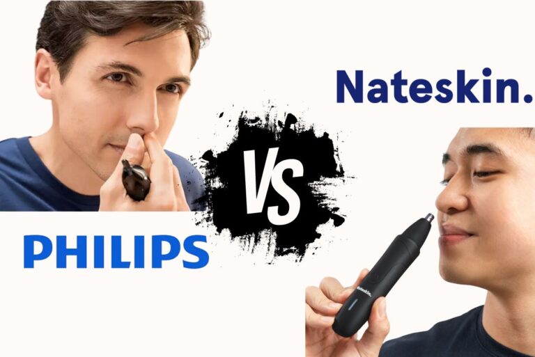 Nateskin Nose Hair Trimmer vs Phillips Nose Hair Trimmer